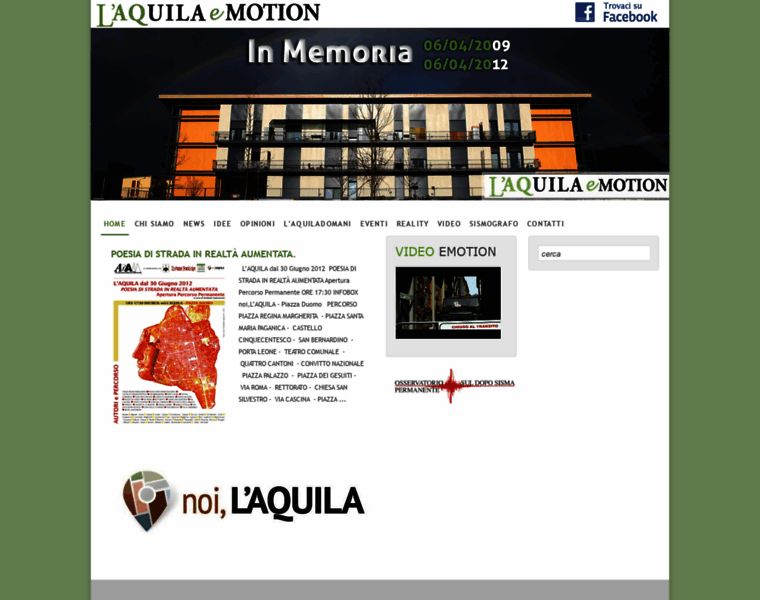 Laquilaemotion.it thumbnail