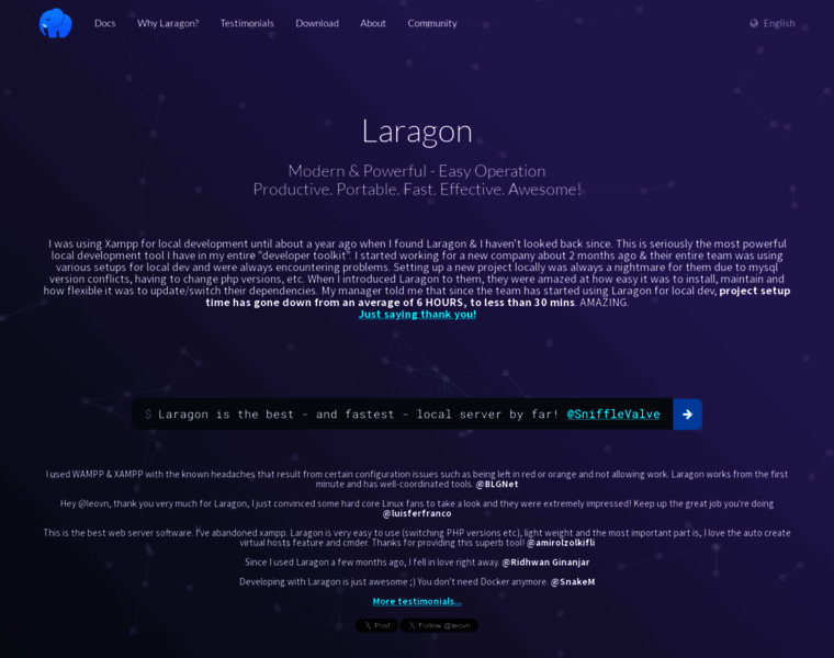 Laragon.org thumbnail Laragon.org thumbnail
