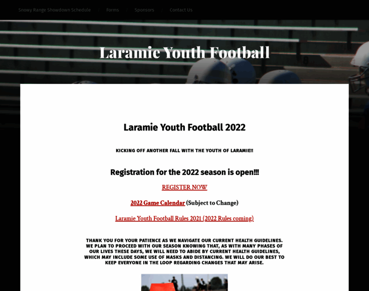 Laramieyouthfootball.org thumbnail