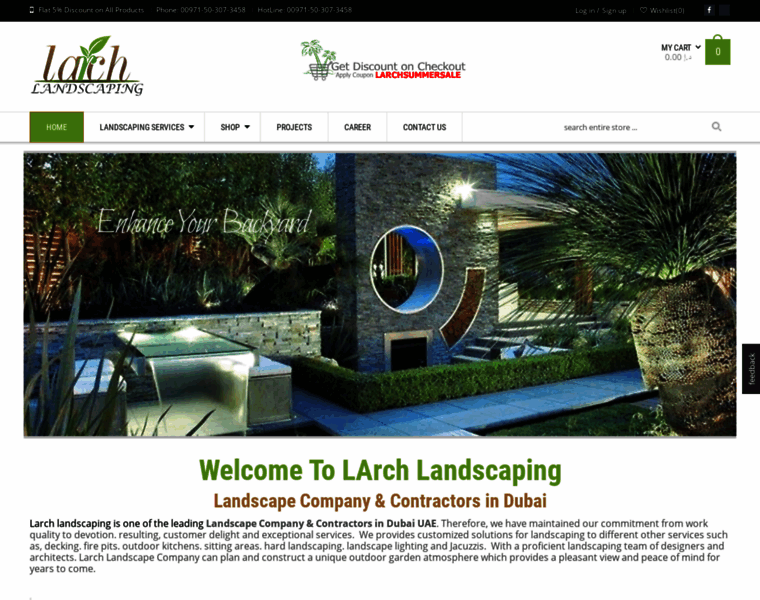 Larchlandscaping.com thumbnail