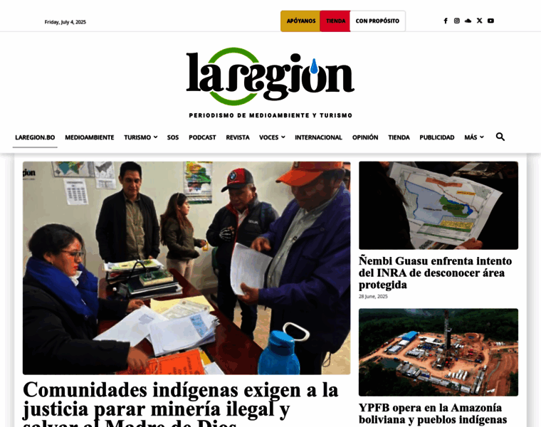 Laregion.bo thumbnail