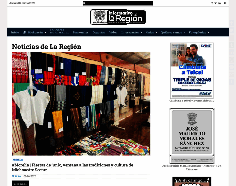 Laregionenlinea.com.mx thumbnail