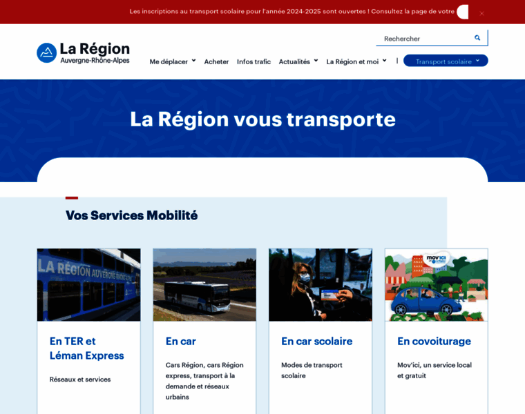 Laregionvoustransporte.fr thumbnail