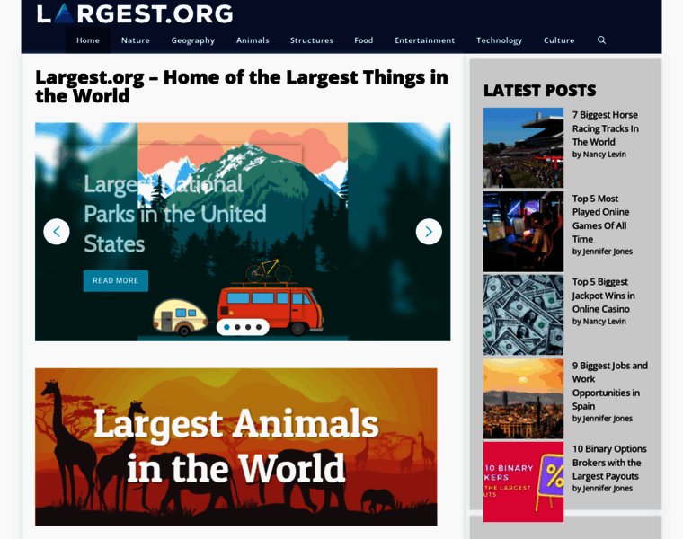 Largest.org thumbnail