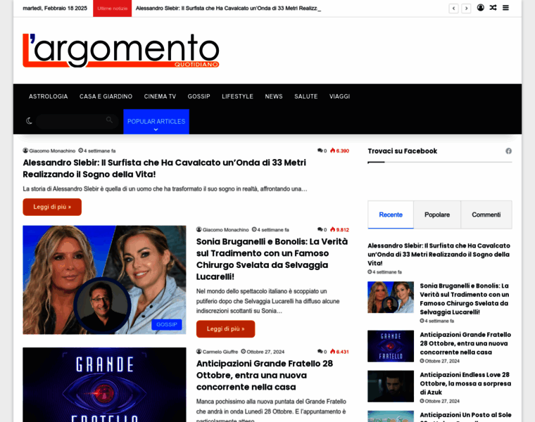Largomento.com thumbnail