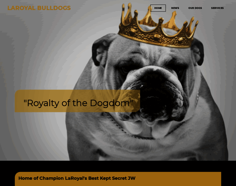 Laroyal-bulldogs.co.uk thumbnail