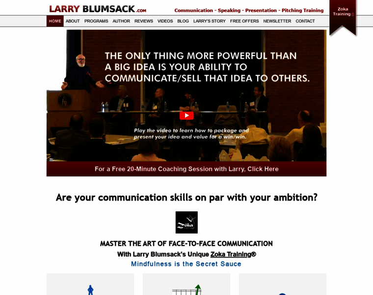 Larryblumsack.com thumbnail