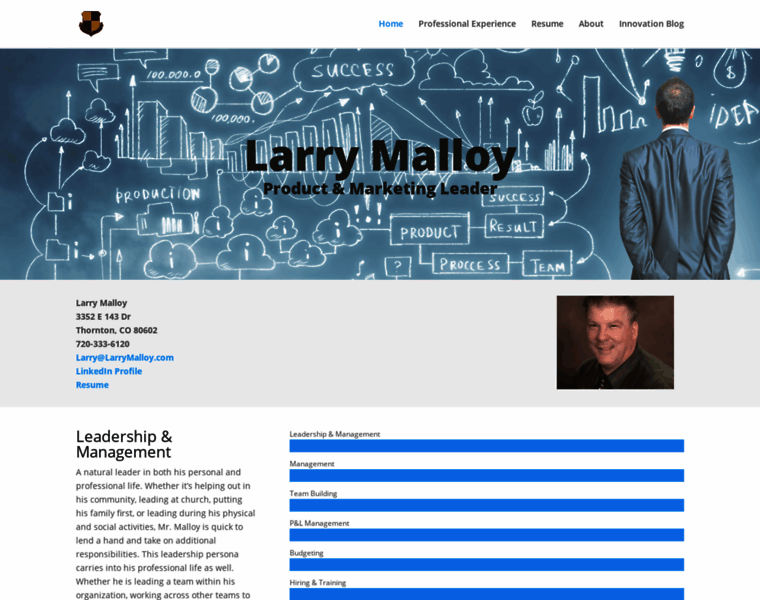 Larrymalloy.com thumbnail
