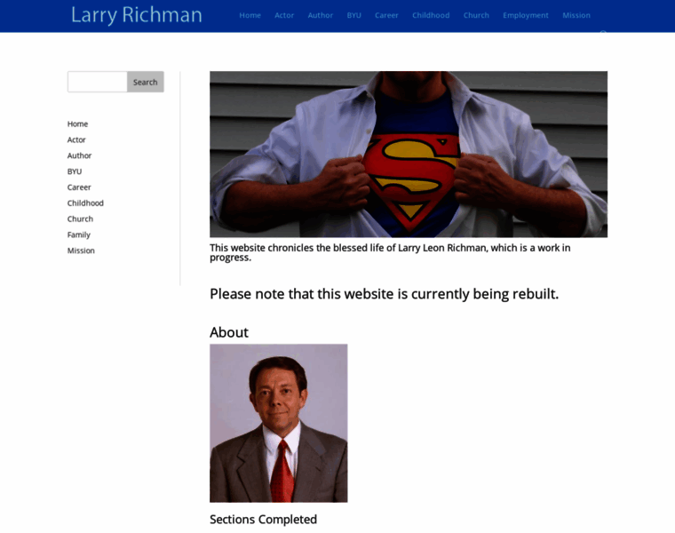 Larryrichman.org thumbnail Larryrichman.org thumbnail
