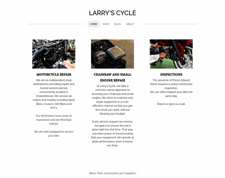 Larryscycle.ca thumbnail