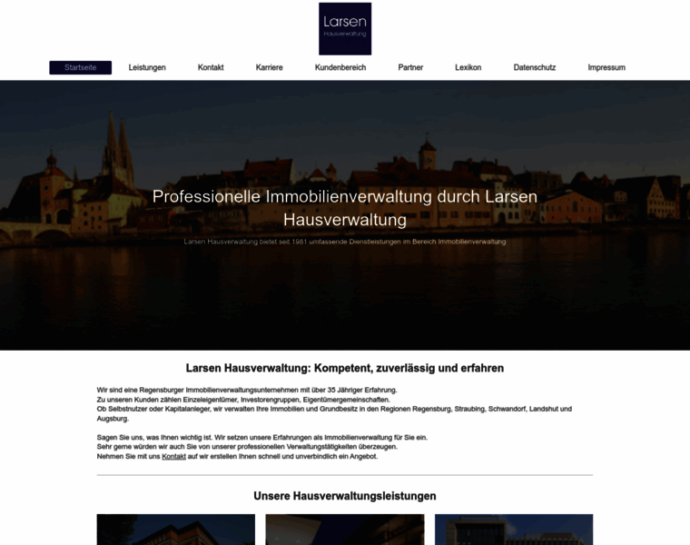 Larsen-hausverwaltung.de thumbnail