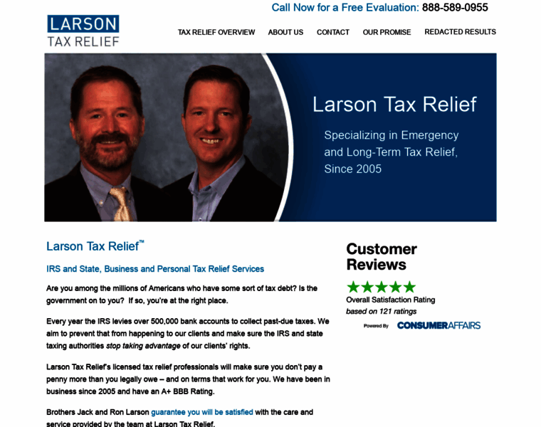 Larson-financial.com thumbnail
