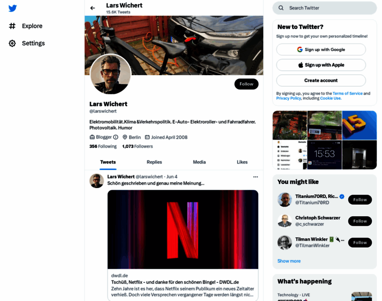 Larswichert.de thumbnail