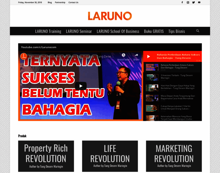 Laruno.com thumbnail