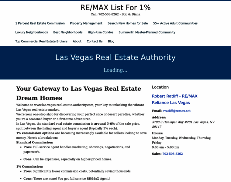 Las-vegas-real-estate-authority.com thumbnail