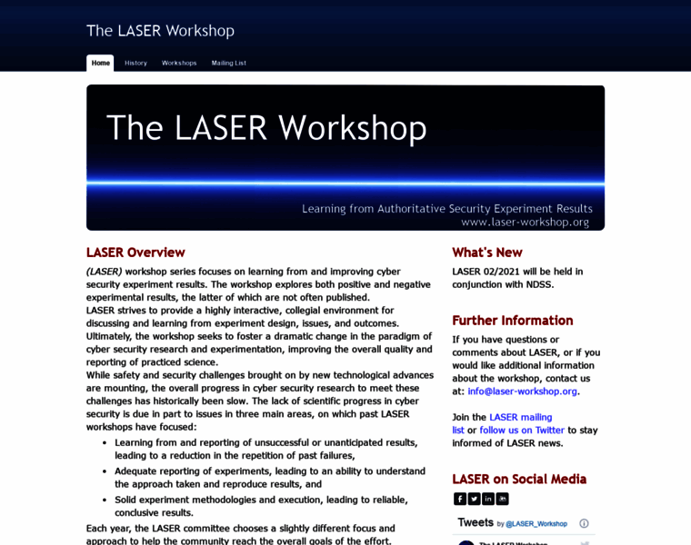 Laser-workshop.org thumbnail