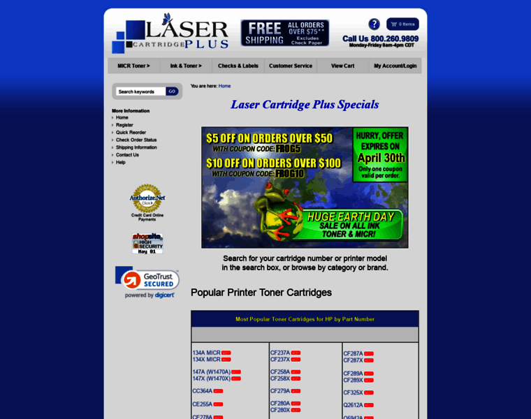 Lasercartridgeplus.com thumbnail