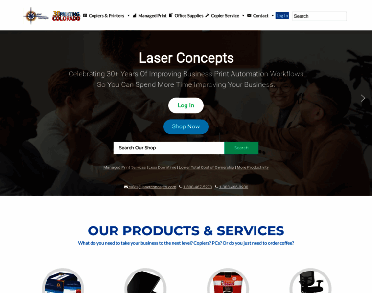 Laserconcepts.com thumbnail