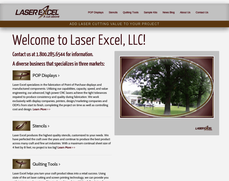Laserexcel.com thumbnail