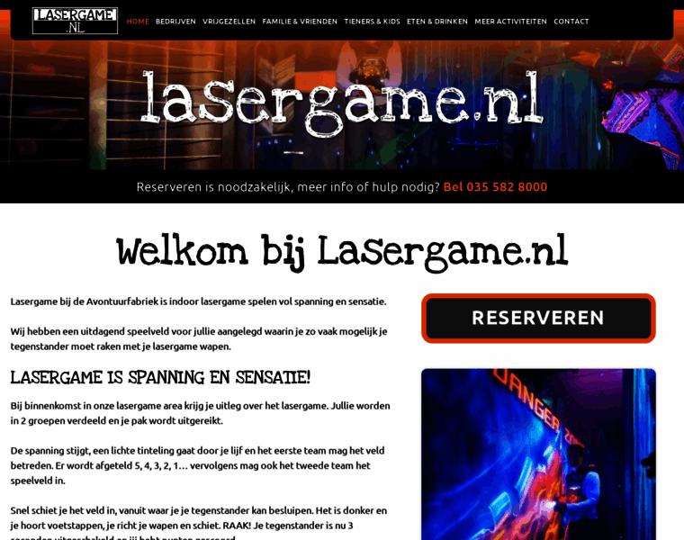 Lasergame.nl thumbnail