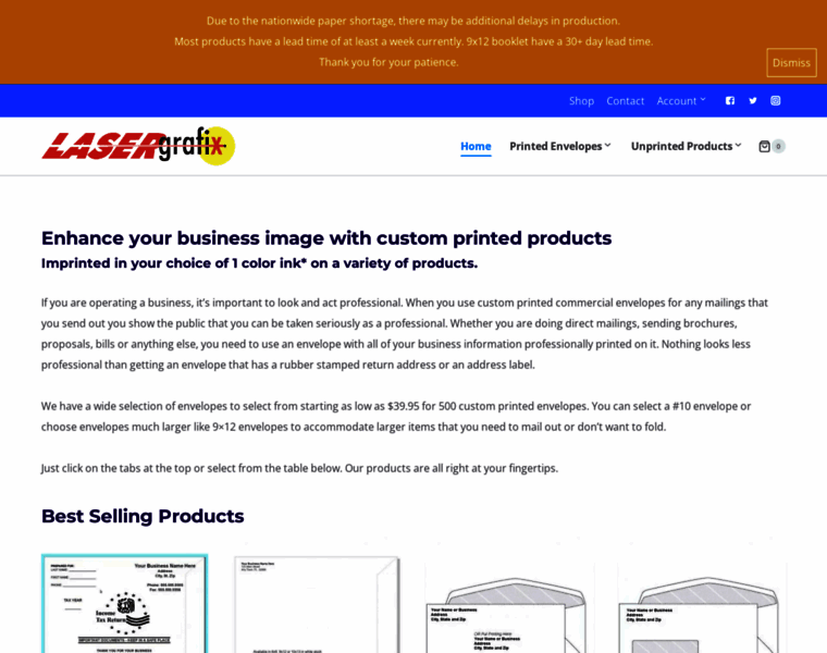Lasergrafixprinting.com thumbnail
