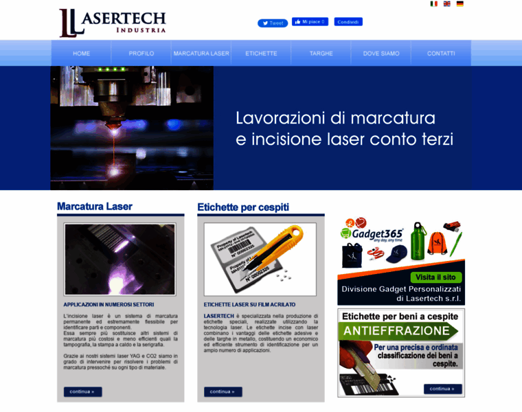 Laseritalia.com thumbnail