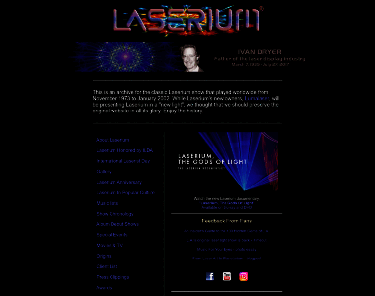 Laserium.org thumbnail