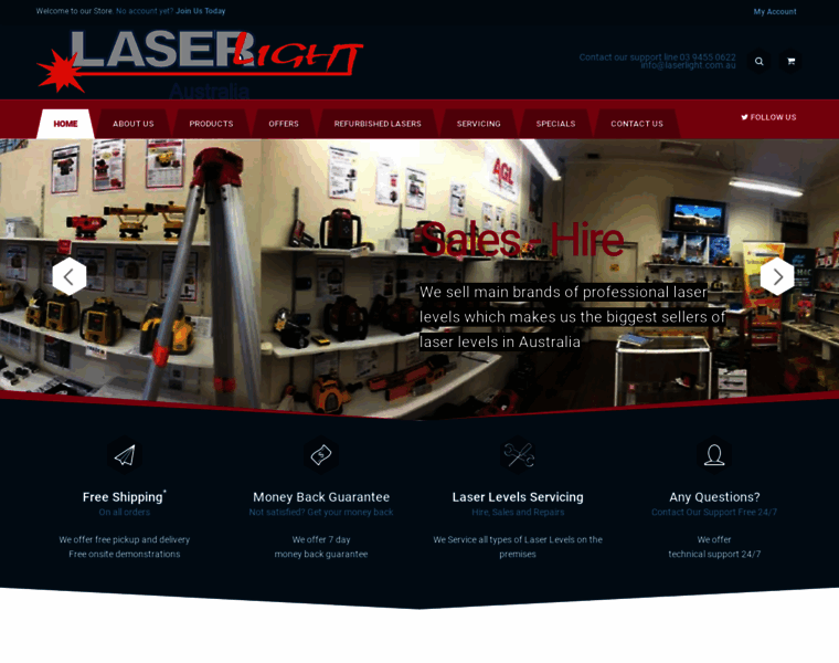 Laserlight.com.au thumbnail