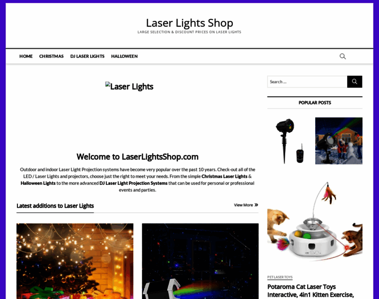 Laserlightsshop.com thumbnail