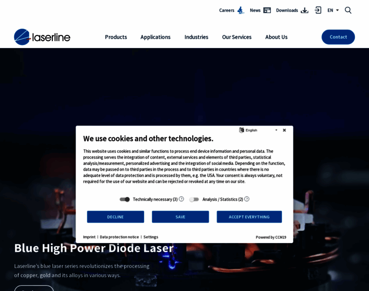 Laserline.com thumbnail