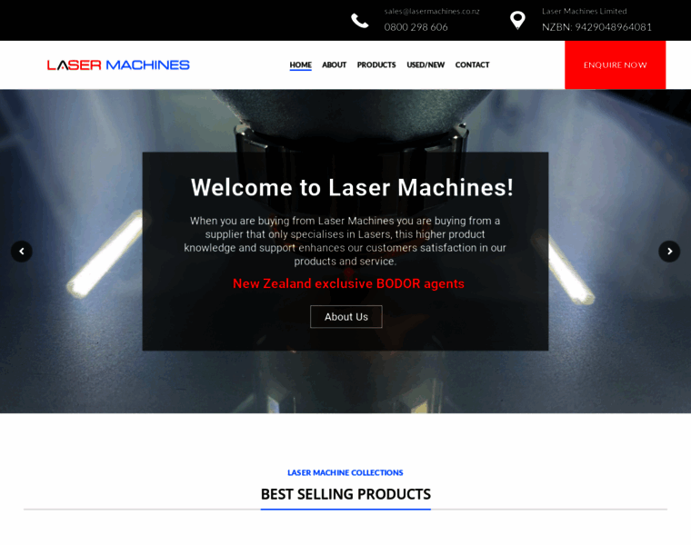 Lasermachines.co.nz thumbnail