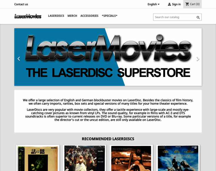 Lasermovies.de thumbnail