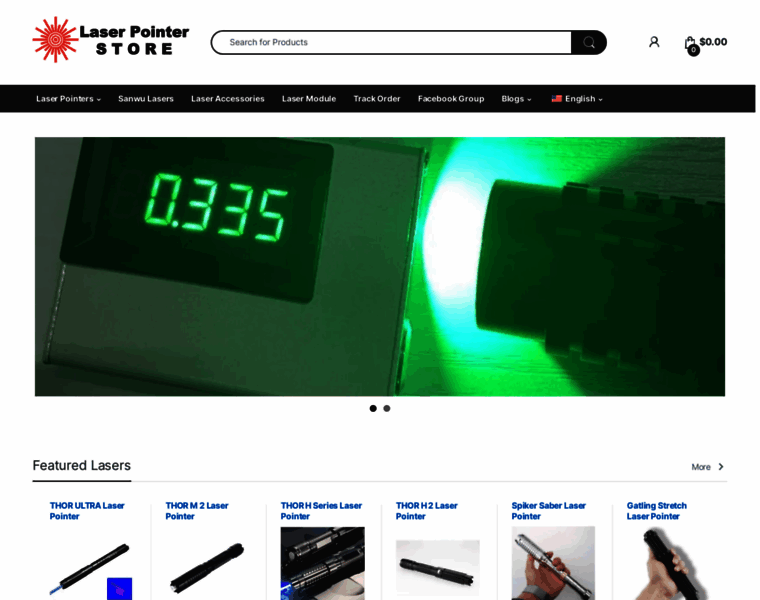 Laserpointerstore.com thumbnail