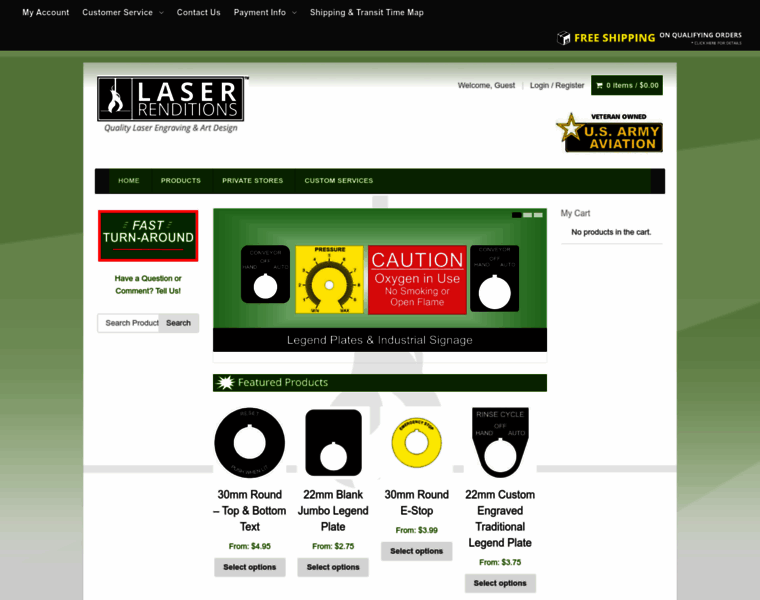 Laserrenditions.com thumbnail