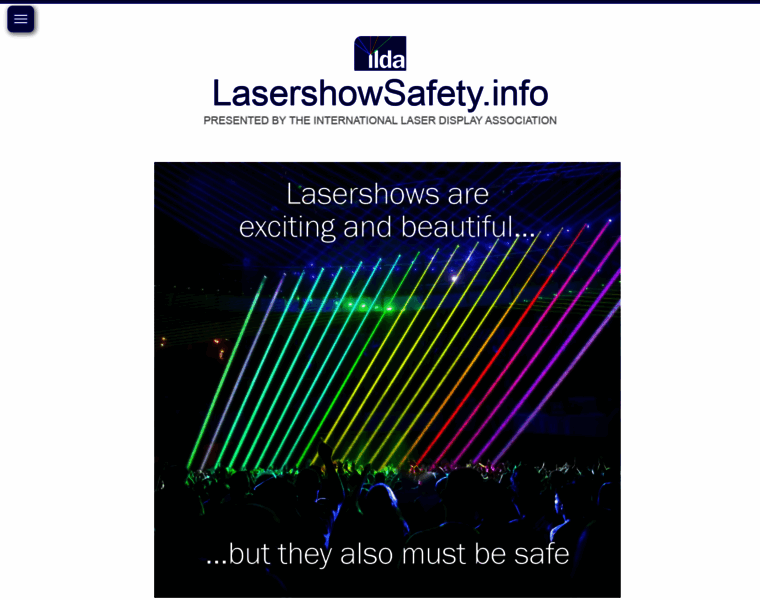 Lasershowsafety.info thumbnail