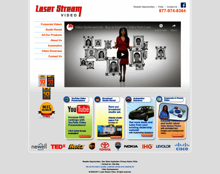 Laserstreamvideo.com thumbnail