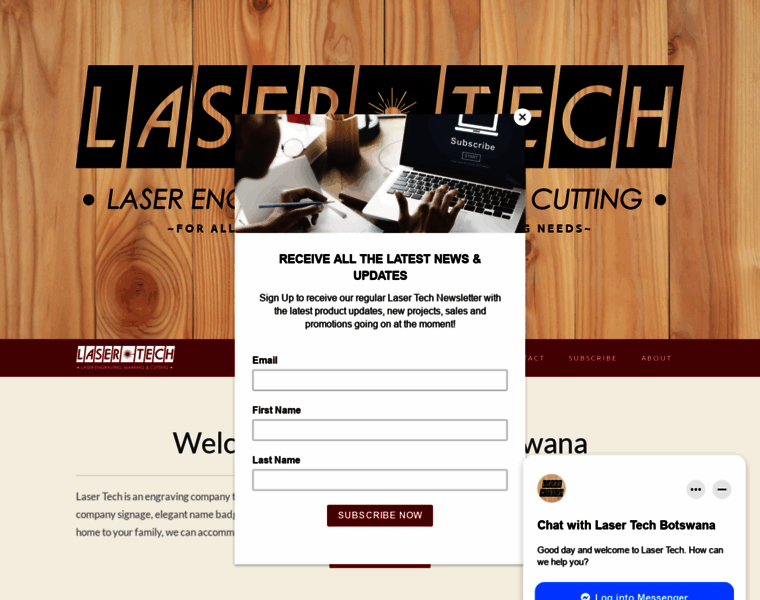 Lasertech.co.bw thumbnail