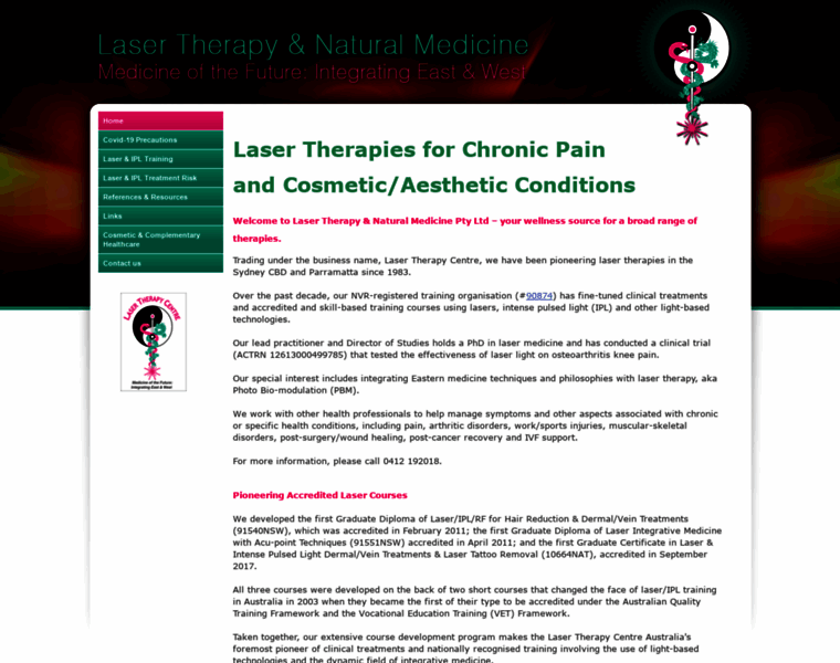 Lasertherapycentre.com.au thumbnail