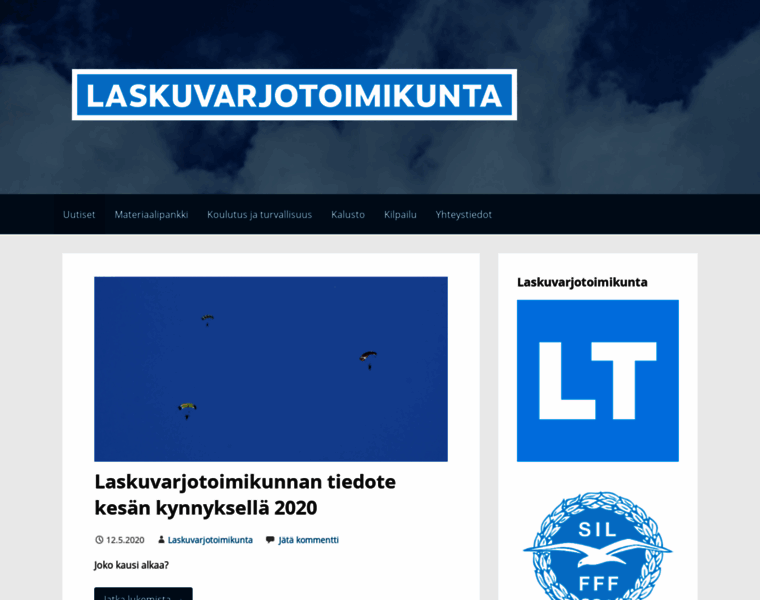 Laskuvarjotoimikunta.fi thumbnail
