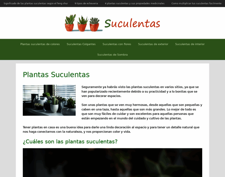 Lasplantassuculentas.com thumbnail