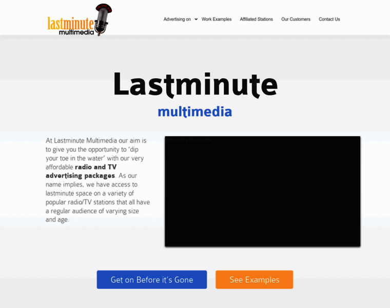 Lastminutemultimedia.com.au thumbnail