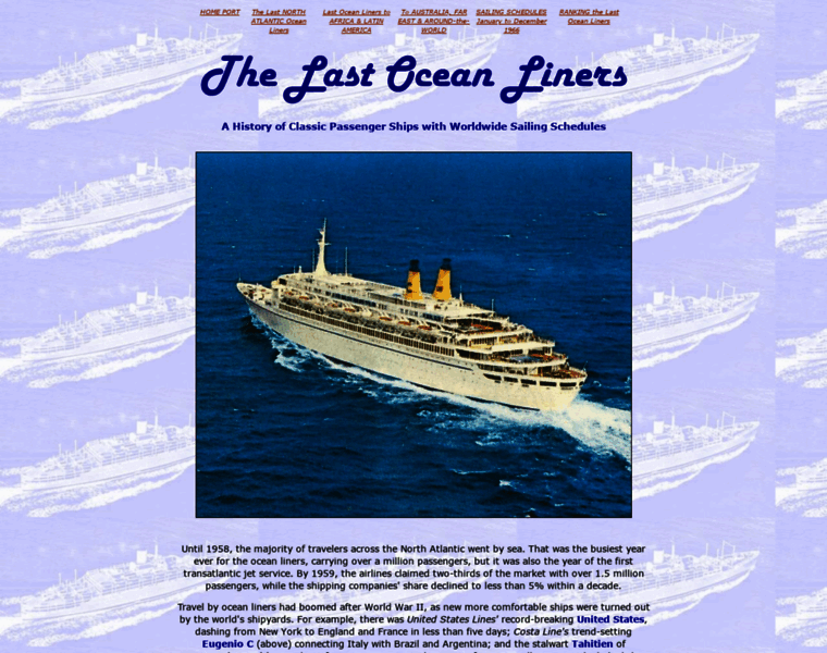 Lastoceanliners.com thumbnail Lastoceanliners.com thumbnail