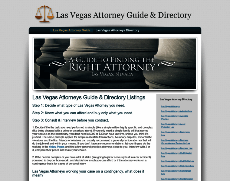 Lasvegas-attorneys.org thumbnail