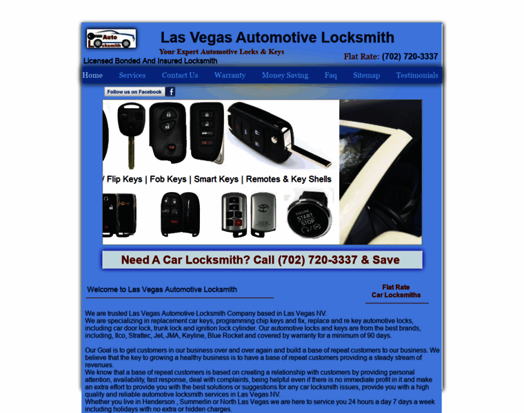 Lasvegasautomotivelocksmith.com thumbnail