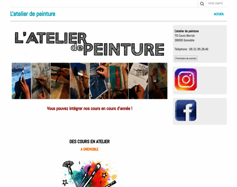 Latelierdepeinture.com thumbnail