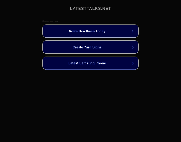 Latesttalks.net thumbnail