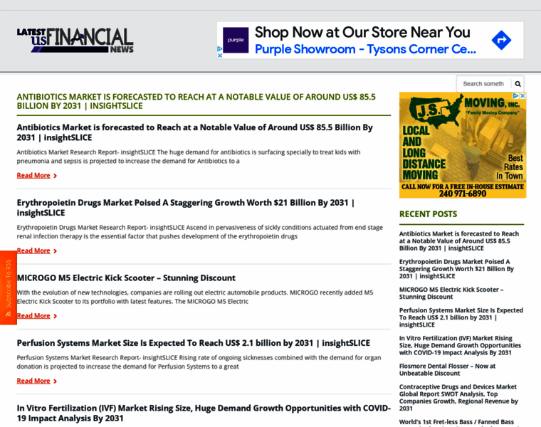 Latestusfinancialnews.com thumbnail