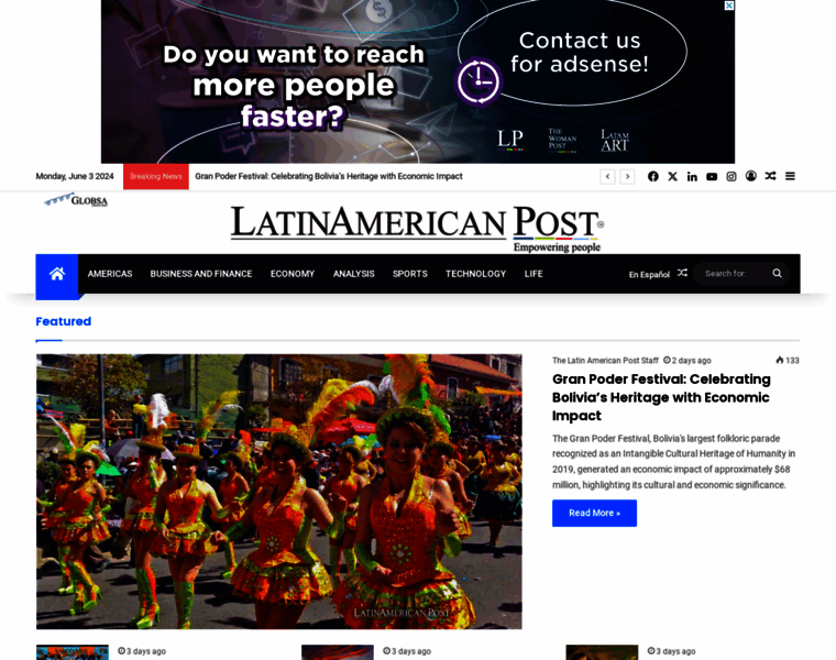 Latinamericanpost.com thumbnail