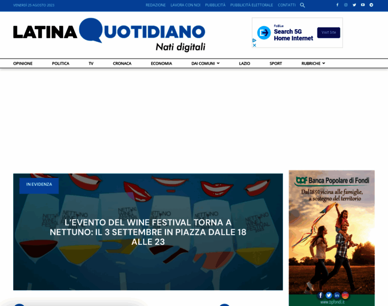 Latinaquotidiano.it thumbnail