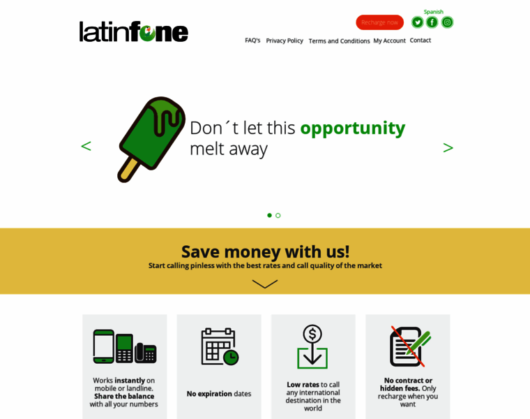 Latinfone.com thumbnail